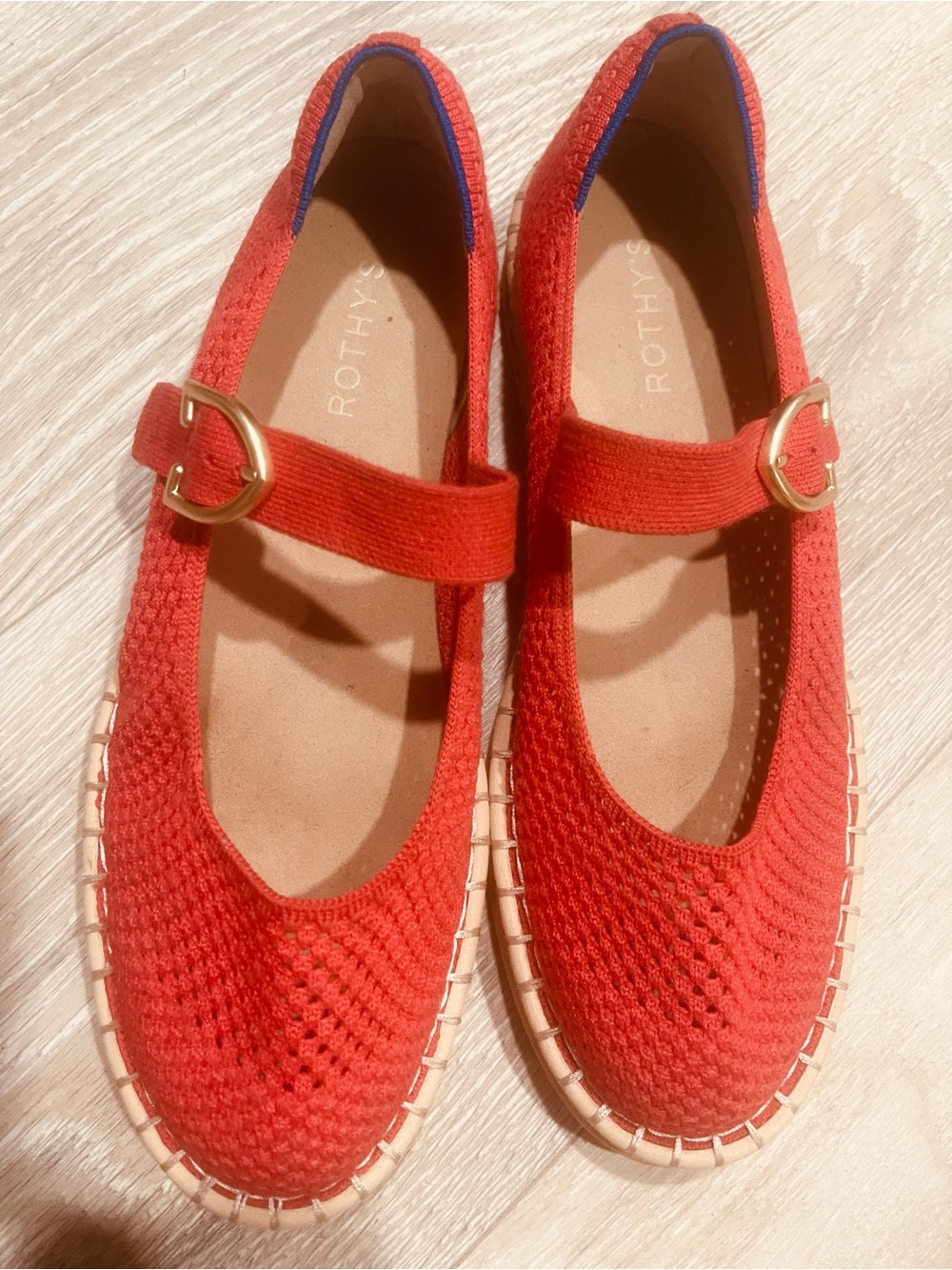 Rothy's the espadrille mary jane size 10.5 woman's shoes - Picture 7 of 7